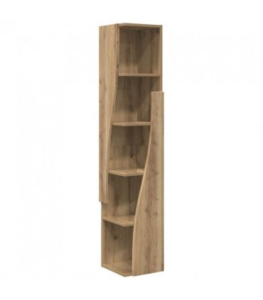 vidaXL Corner Cabinet Artisan Oak 27.5x27x140cm Engineered Wood