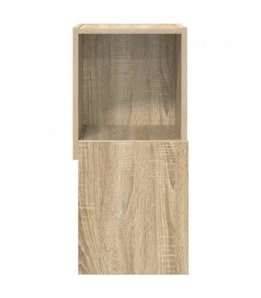 vidaXL Corner Cabinet Sonoma Oak 30.5x30x65cm Engineered Wood — Size: 30x30.5x65cm