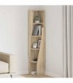 vidaXL Corner Cabinet Sonoma Oak 27.5x27x140cm Engineered Wood
