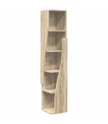vidaXL Corner Cabinet Sonoma Oak 27.5x27x140cm Engineered Wood
