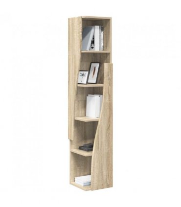 vidaXL Corner Cabinet Sonoma Oak 27.5x27x140cm Engineered Wood