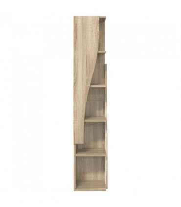 vidaXL Corner Cabinet Sonoma Oak 27.5x27x140cm Engineered Wood
