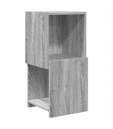 vidaXL Corner Cabinet Grey Sonoma 30.5x30x65cm Engineered Wood — Size: 30x30.5x65cm