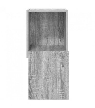 vidaXL Corner Cabinet Grey Sonoma 30.5x30x65cm Engineered Wood — Size: 30x30.5x65cm
