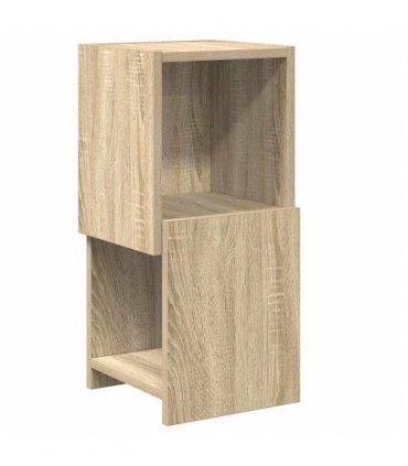 vidaXL Corner Cabinet Sonoma Oak 25.5x25x55cm Engineered Wood — Size: 25x25.5x55cm