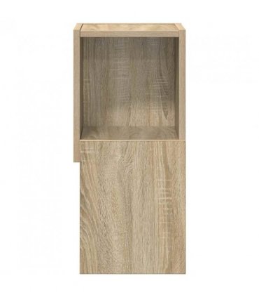 vidaXL Corner Cabinet Sonoma Oak 25.5x25x55cm Engineered Wood — Size: 25x25.5x55cm