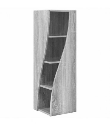 vidaXL Corner Cabinet Grey Sonoma 32x32x102cm Engineered Wood