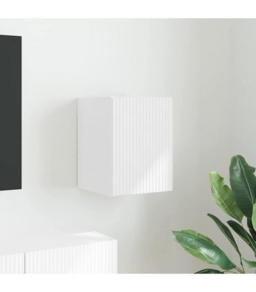 vidaXL TV Wall Cabinet White 30 x 31 x 40 cm Engineered Wood