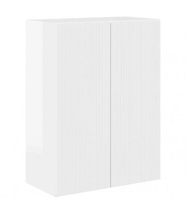vidaXL TV Wall Cabinet Wall-mounted High Gloss White 59.5 x 31 x 80 cm