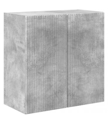 vidaXL TV Wall Cabinet Concrete Grey 59.5 x 31 x 60 cm Engineered Wood