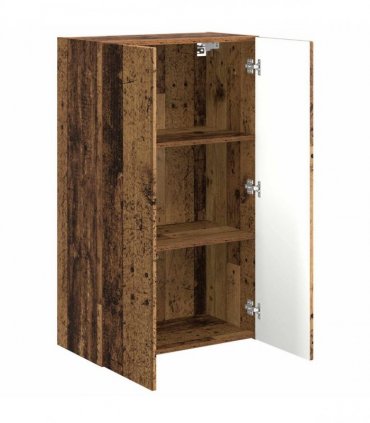 vidaXL TV Wall Cabinet Old Wood 59.5 x 31 x 100 cm Engineered Wood
