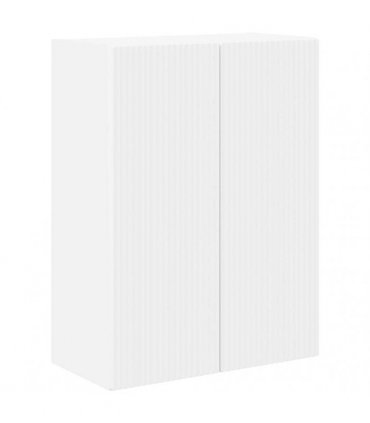 vidaXL TV Wall Cabinet White 59.5 x 31 x 80 cm Engineered Wood