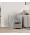 vidaXL Magazine Rack Concerte Grey 35 x 35 x 45 cm Engineered Wood — Colour: Concrete grey
