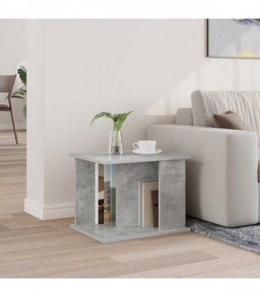 vidaXL Magazine Rack Concerte Grey 35 x 35 x 45 cm Engineered Wood — Colour: Concrete grey