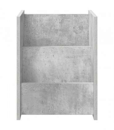 vidaXL Magazine Rack Concerte Grey 35 x 35 x 45 cm Engineered Wood — Colour: Concrete grey