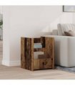 vidaXL Magazine Rack Old Wood 35 x 35 x 45 cm Engineered Wood