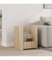 vidaXL Magazine Rack Sonoma Oak 35 x 35 x 45 cm Engineered Wood