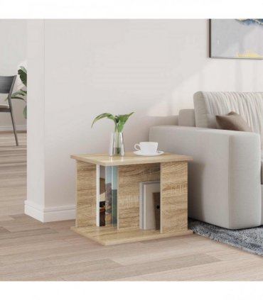 vidaXL Magazine Rack Sonoma Oak 35 x 35 x 45 cm Engineered Wood