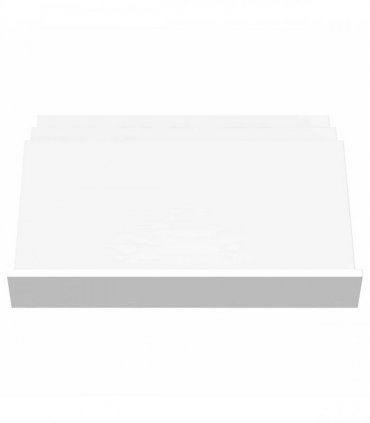vidaXL Magazine Rack White 65 x 53 x 28.5 cm Engineered Wood