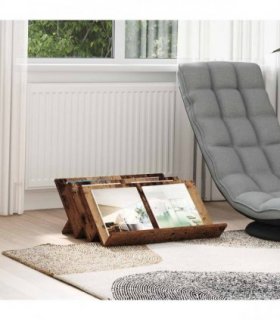 vidaXL Magazine Rack Old Wood 65 x 53 x 28.5 cm Engineered Wood