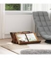 vidaXL Magazine Rack Old Wood 65 x 53 x 28.5 cm Engineered Wood