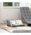 vidaXL Magazine Rack Grey Sonoma 65 x 53 x 28.5 cm Engineered Wood
