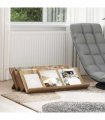 vidaXL Magazine Rack Artisan Oak 90 x 53 x 28.5 cm Engineered Wood