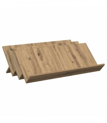 vidaXL Magazine Rack Artisan Oak 90 x 53 x 28.5 cm Engineered Wood