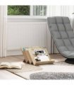 vidaXL Magazine Rack Sonoma Oak 53 x 40 x 28.5 cm Engineered Wood — Size: 40 x 53 x 28.5 cm