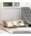 vidaXL Magazine Rack Sonoma Oak 90 x 53 x 28.5 cm Engineered Wood