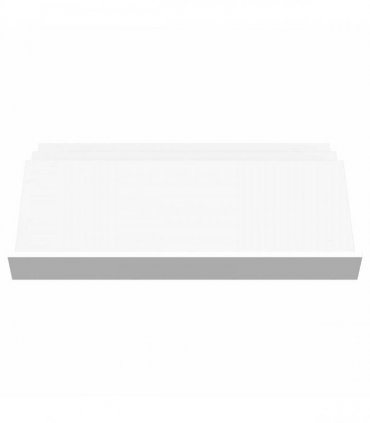 vidaXL Magazine Rack White 90 x 53 x 28.5 cm Engineered Wood