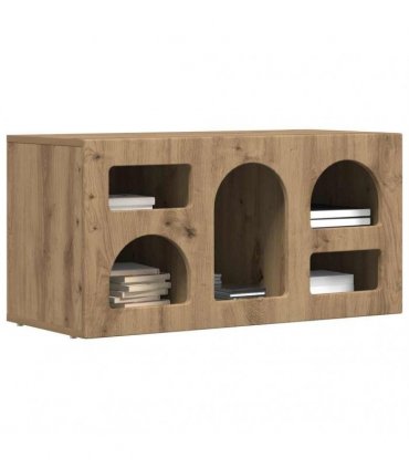 vidaXL TV Cabinet ELST 80 x 35 x 40 cm Artisan Oak Engineered Wood