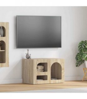 vidaXL TV Cabinet ELST 60 x 35 x 40 cm Sonoma Oak Engineered Wood