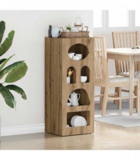 vidaXL Sideboard ELST Artisan Oak 40 x 35 x 100.5 cm Engineered Wood