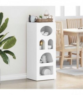 vidaXL Sideboard ELST White 40 x 35 x 100.5 cm Engineered Wood