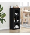 vidaXL Sideboard ELST Black 40 x 35 x 100.5 cm Engineered Wood — V0672067086
