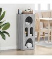 vidaXL Sideboard ELST Grey Sonoma 40 x 35 x 100.5 cm Engineered Wood — V0672067088