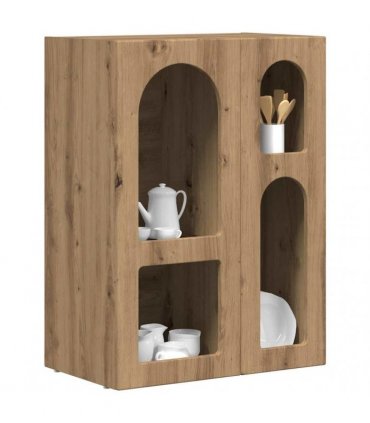 vidaXL Sideboard ELST Artisan Oak 59 x 35 x 80.5 cm Engineered Wood
