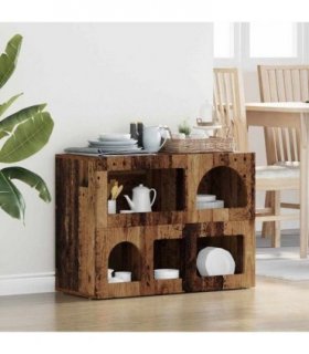vidaXL Sideboard ELST Old Wood 80.5 x 35 x 59 cm Engineered Wood