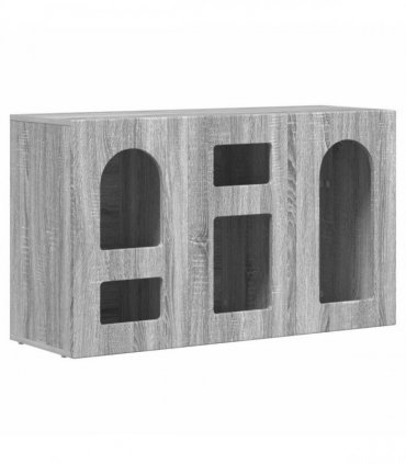 vidaXL Sideboard ELST Grey Sonoma 100 x 35 x 59 cm Engineered Wood