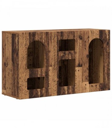 vidaXL Sideboard ELST Old Wood 100 x 35 x 59 cm Engineered Wood
