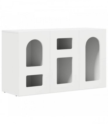 vidaXL Sideboard ELST White 100 x 35 x 59 cm Engineered Wood