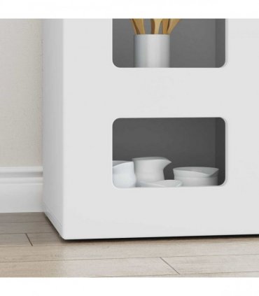 vidaXL Sideboard ELST White 100 x 35 x 59 cm Engineered Wood