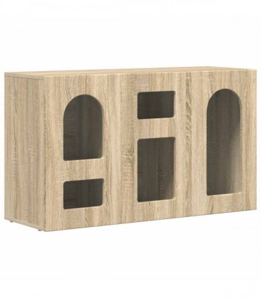 vidaXL Sideboard ELST Sonoma Oak 100 x 35 x 59 cm Engineered Wood