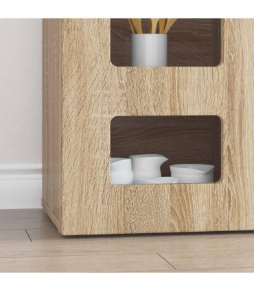 vidaXL Sideboard ELST Sonoma Oak 100 x 35 x 59 cm Engineered Wood