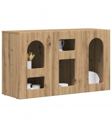 vidaXL Sideboard ELST Artisan Oak 100 x 35 x 59 cm Engineered Wood