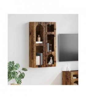 vidaXL Hanging Cabinet ELST Old Wood 59 x 20 x 100 cm Engineered Wood