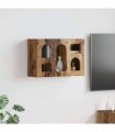 vidaXL Hanging Cabinet ELST Old Wood 60 x 20 x 40 cm Engineered Wood