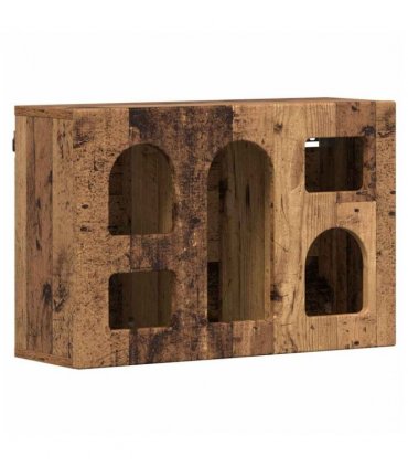 vidaXL Hanging Cabinet ELST Old Wood 60 x 20 x 40 cm Engineered Wood