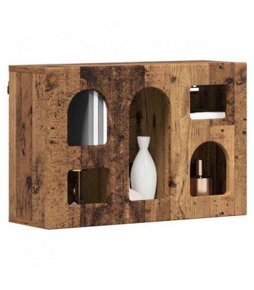 vidaXL Hanging Cabinet ELST Old Wood 60 x 20 x 40 cm Engineered Wood